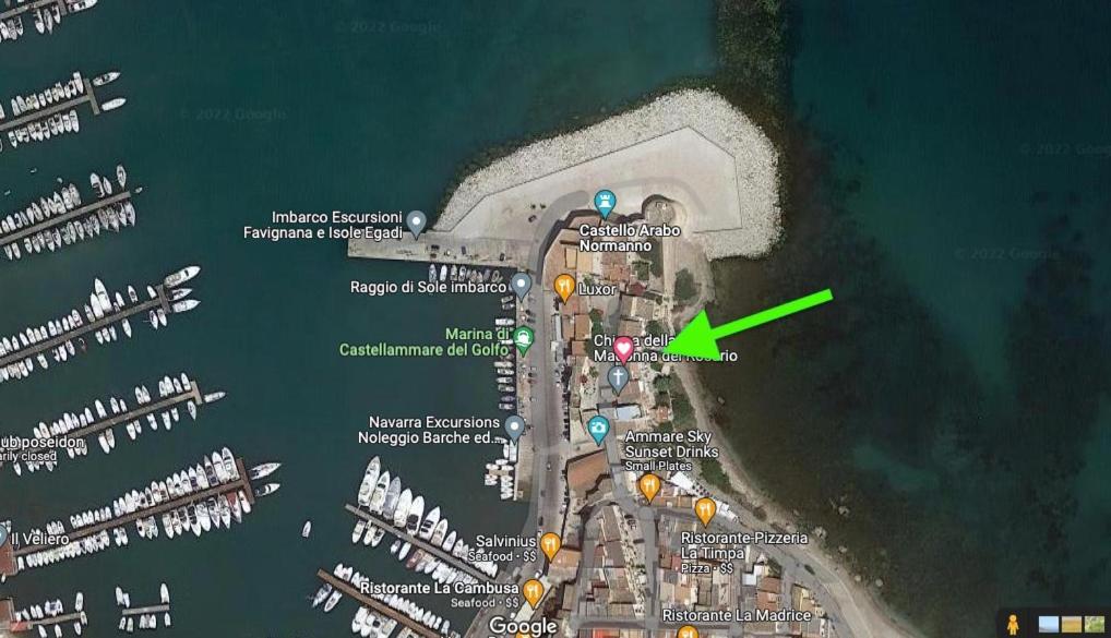 Apartament Castello A Mare Castellammare del Golfo Zewnętrze zdjęcie